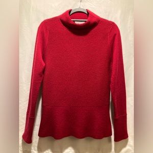 Red Cashmere Sweater Size Medium